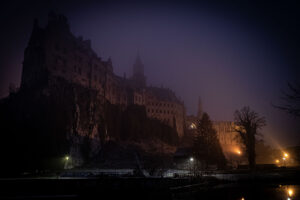 Schloss Sigmaringen im Abendlicht