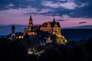 Schloss Sigmaringen am Abend 2